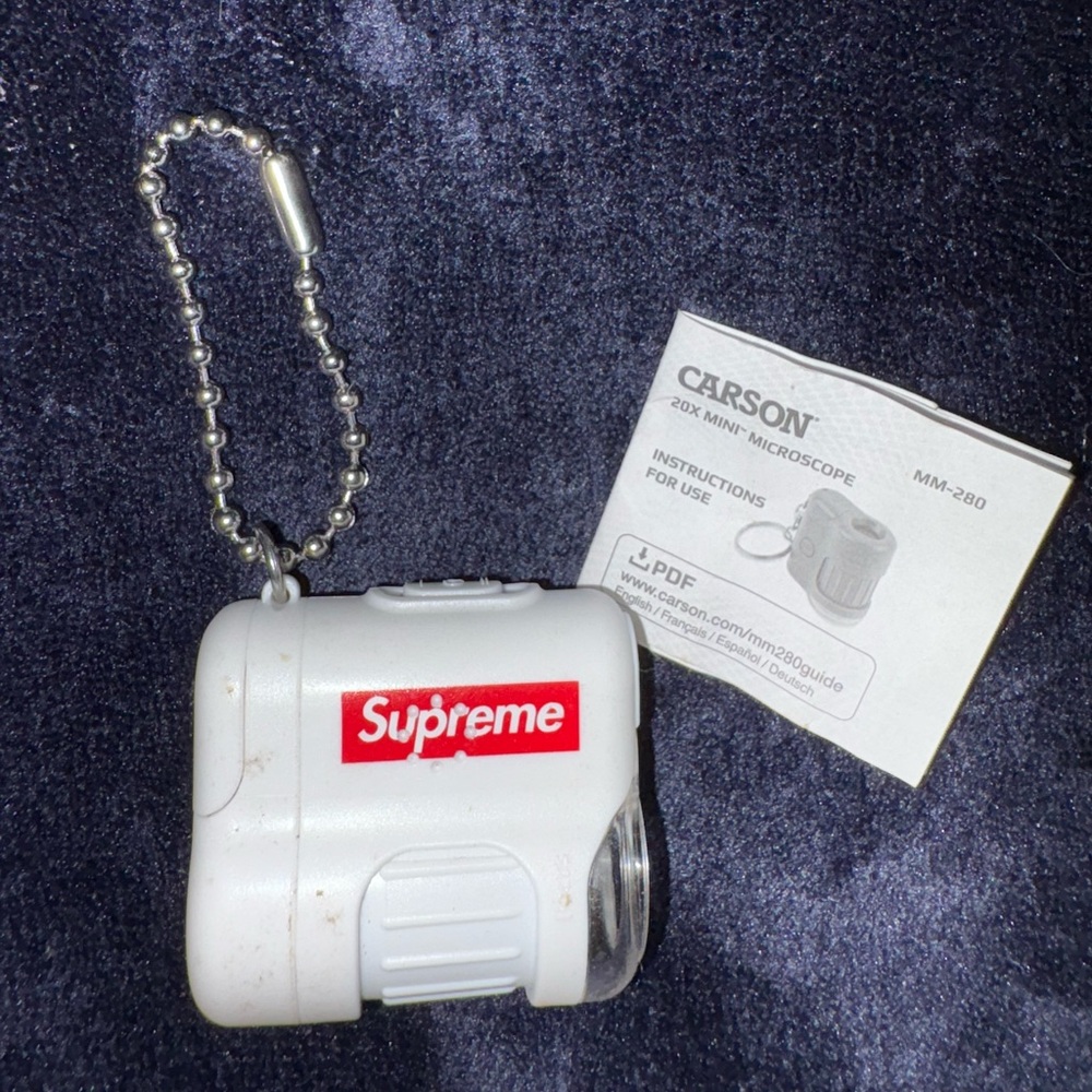 Supreme x Carson 20x Pocket Microscope